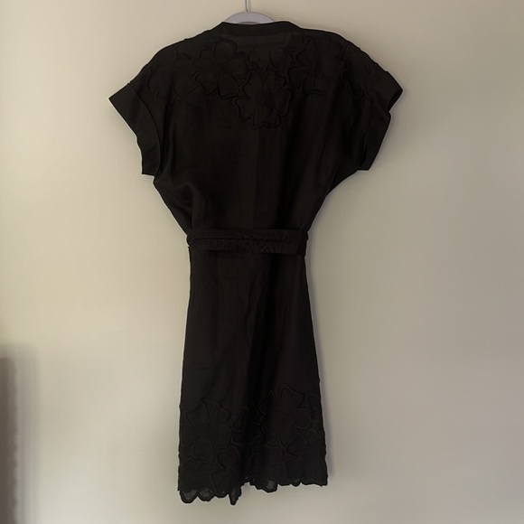 Veronica Beard Black Floral Mini Dress - Picture 7 of 12